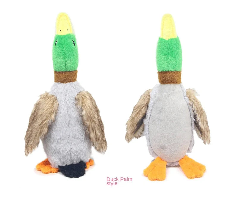 Squeak Toys with Fleece Material