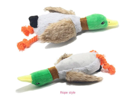 Squeak Toys with Fleece Material