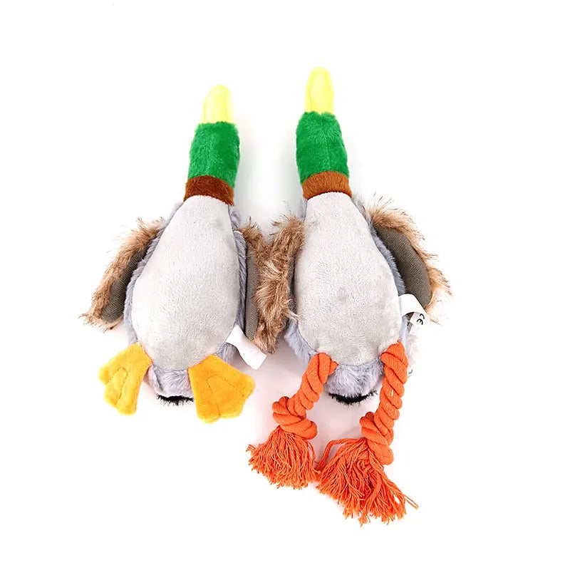 Squeak Toys with Fleece Material