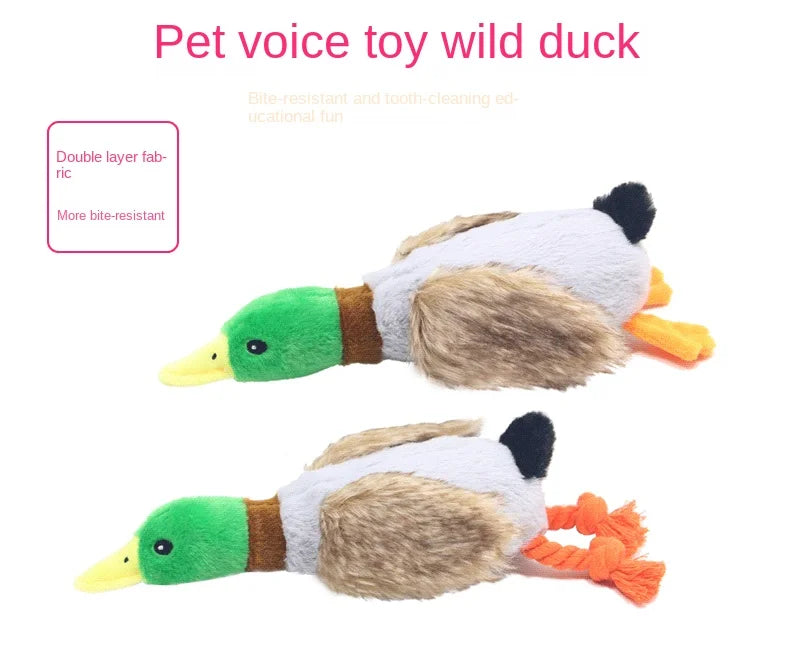 Squeak Toys with Fleece Material