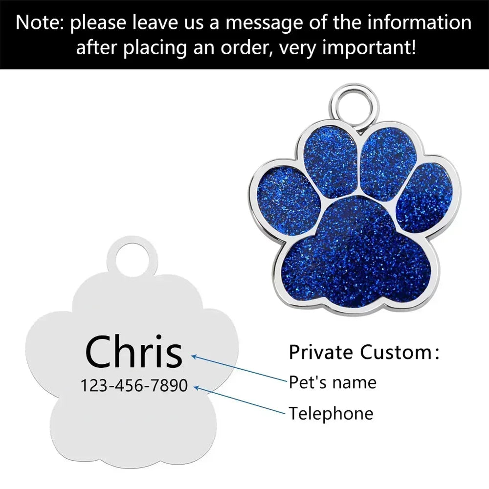 Lovely name pet tag!